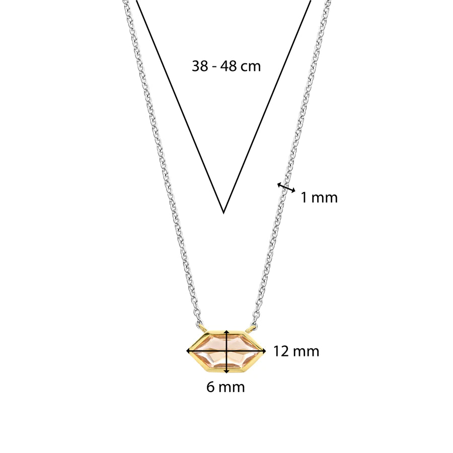 Halsband Milano 34041NU/42 - Dahlströms Guld