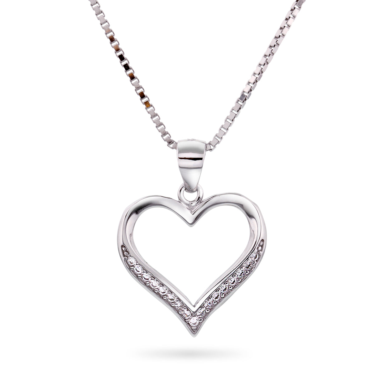 Halsband Hjärta 67451 - Dahlströms Guld
