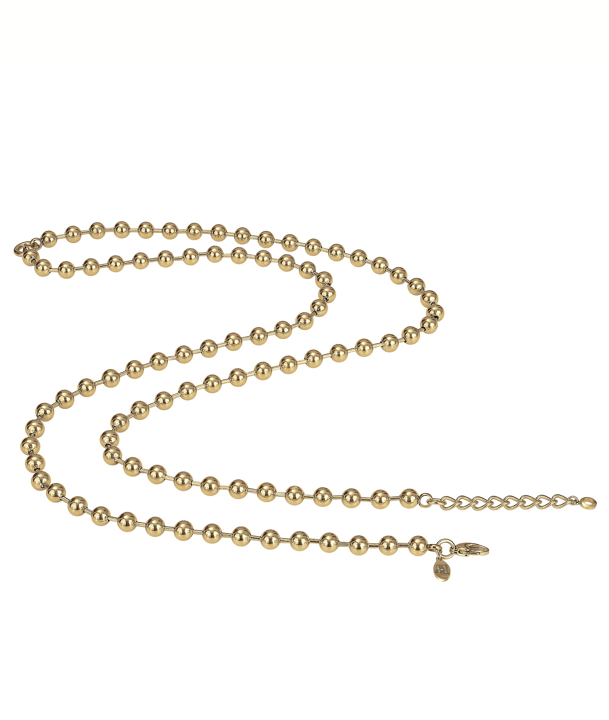 Halsband Annie Big Långt Guld
