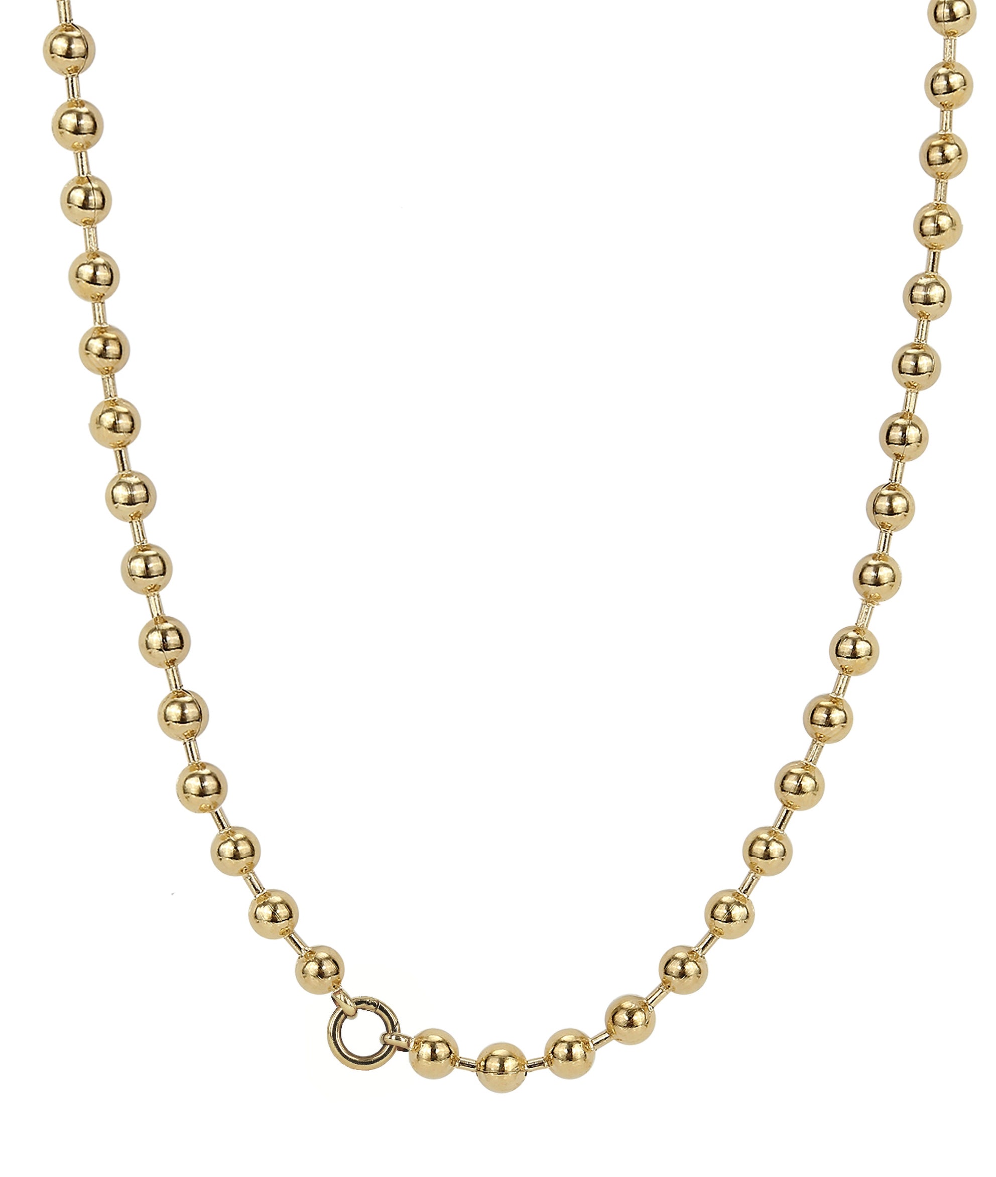 Halsband Annie Big Långt Guld