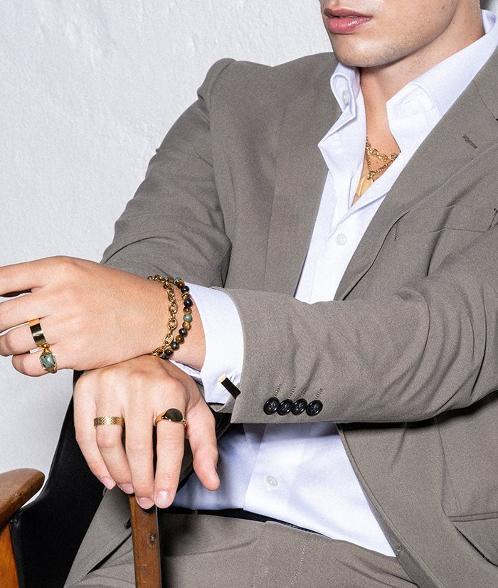 Ring Neo Guld/Grön - Dahlströms Guld