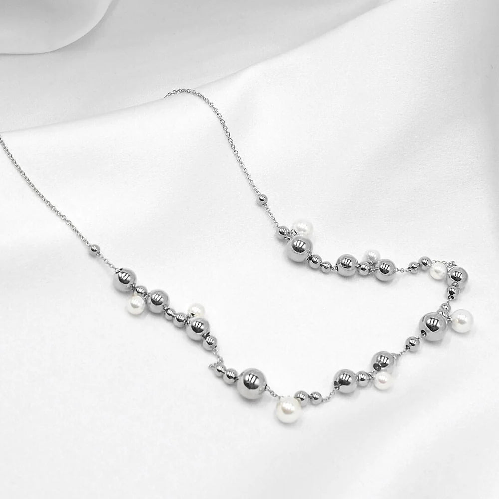 Halsband Bubbles Pearl - Dahlströms Guld