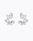 Örhängen Clare Earrings Rhodium / Crystal