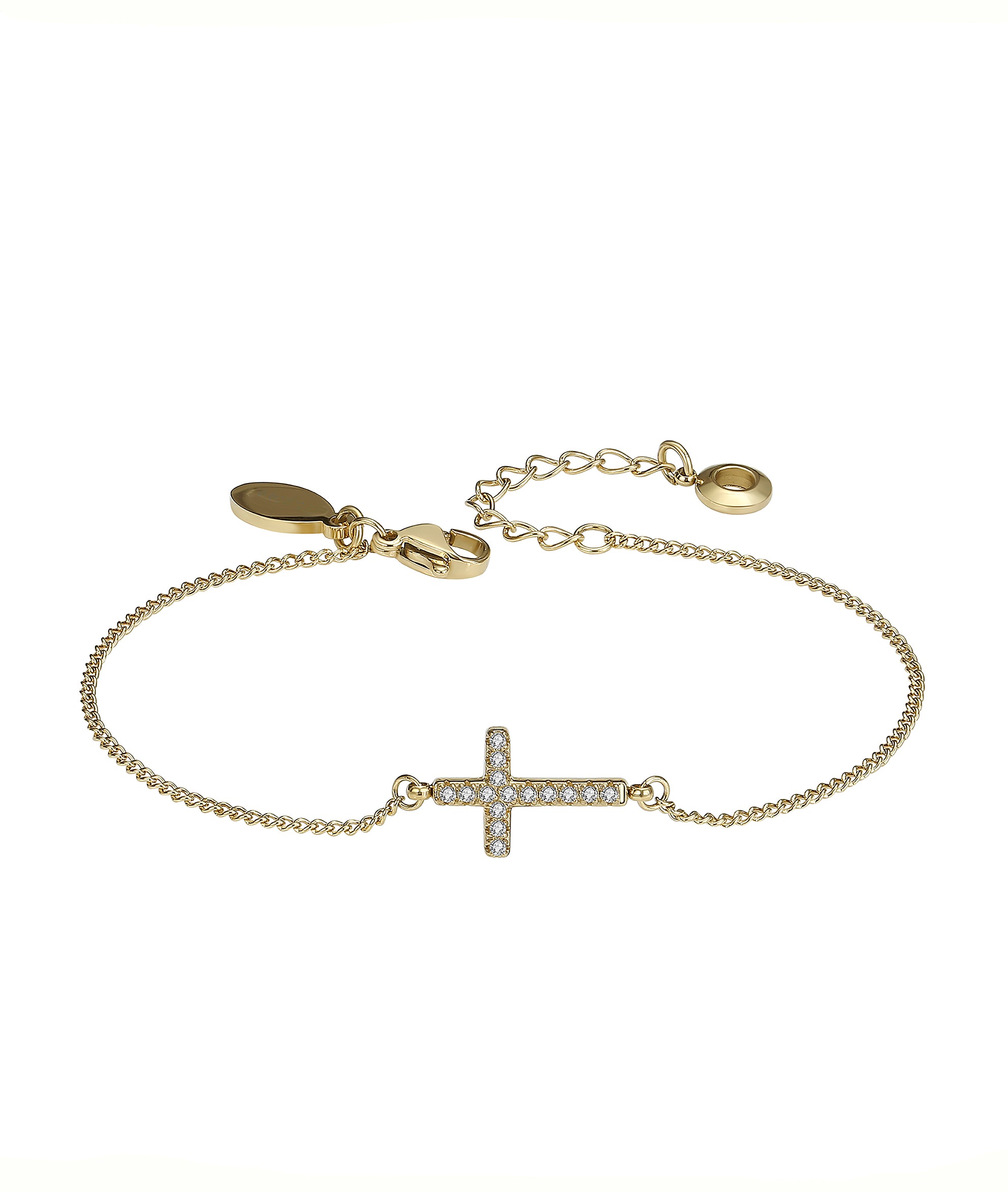 Armband CROSS Crystal Guld