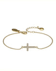 Armband CROSS Crystal Guld
