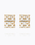 Örhängen Evelyne Earrings Gold / Crystal