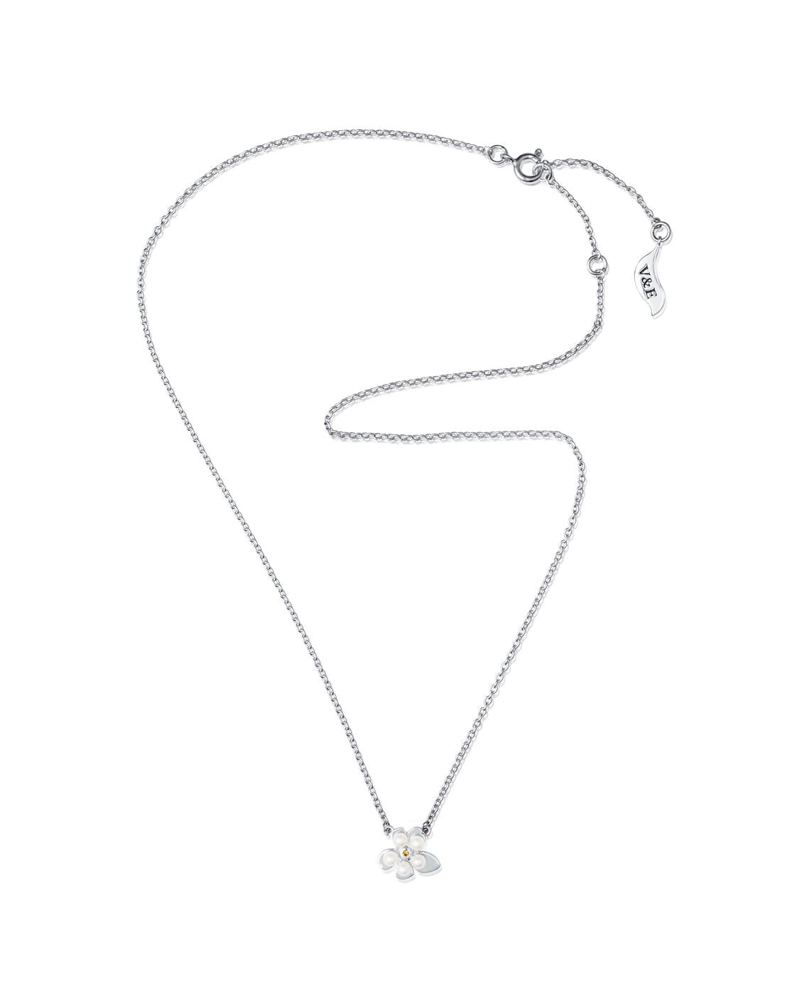 Halsband Förgätmigej