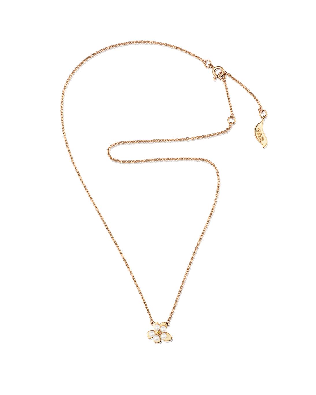 Halsband Förgätmigej