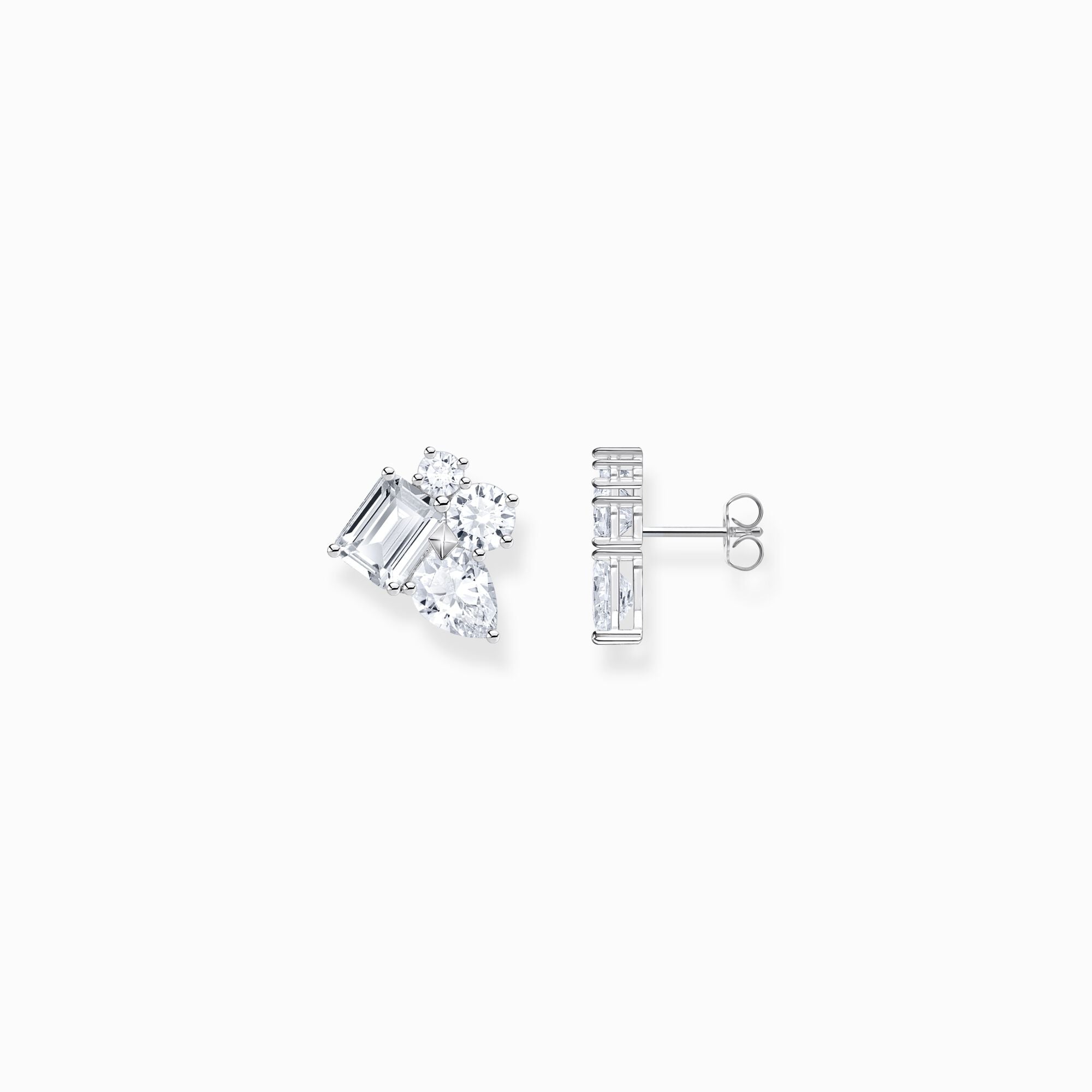 Stiftörhängen i Silver H2275-051-14 - Dahlströms Guld