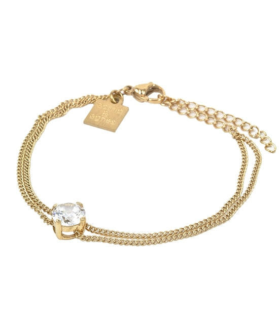 Ida 7 mm Armband Guld - Dahlströms Guld