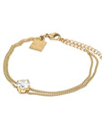 Ida 7 mm Armband Guld - Dahlströms Guld