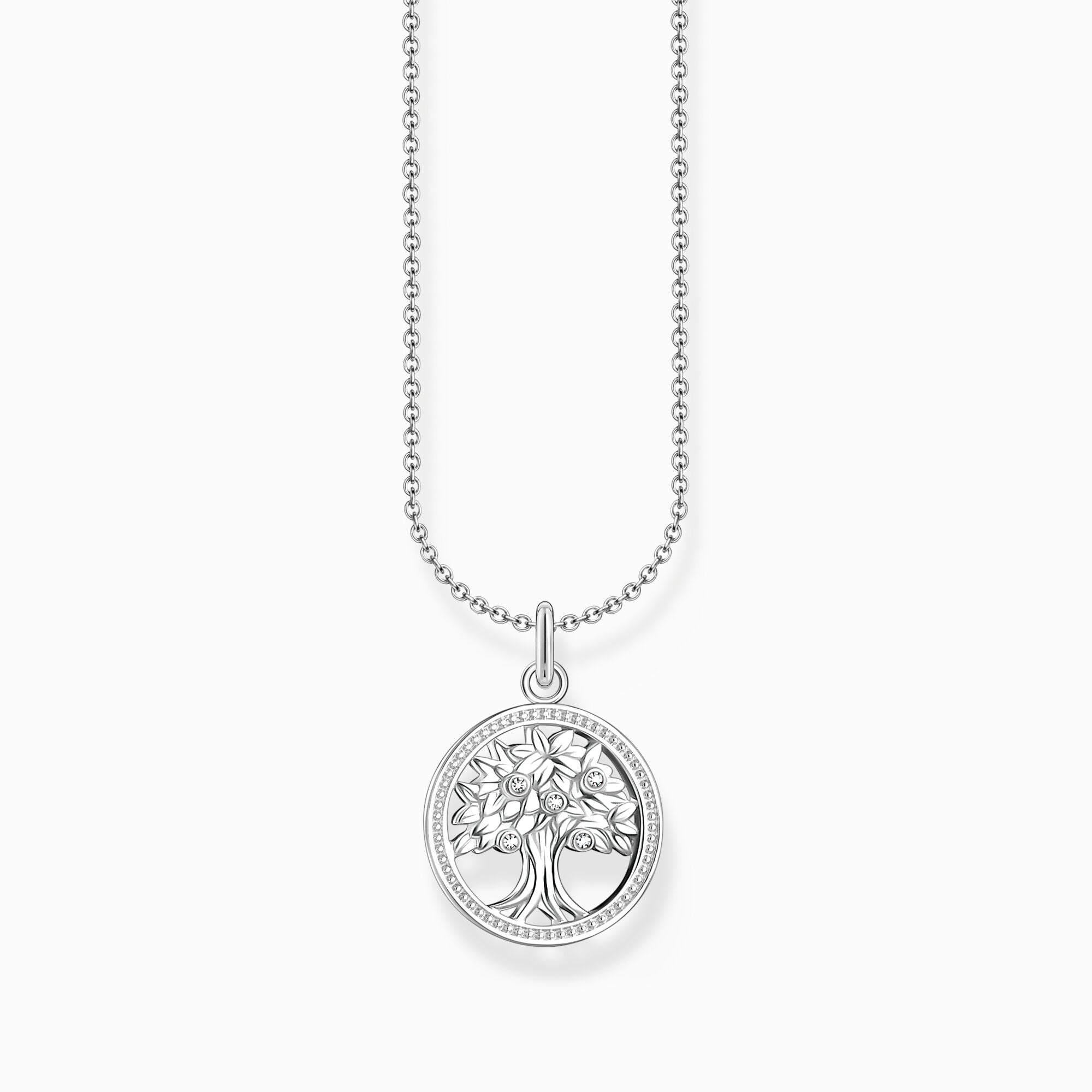 Halsband silver livets träd KE2214-051-14