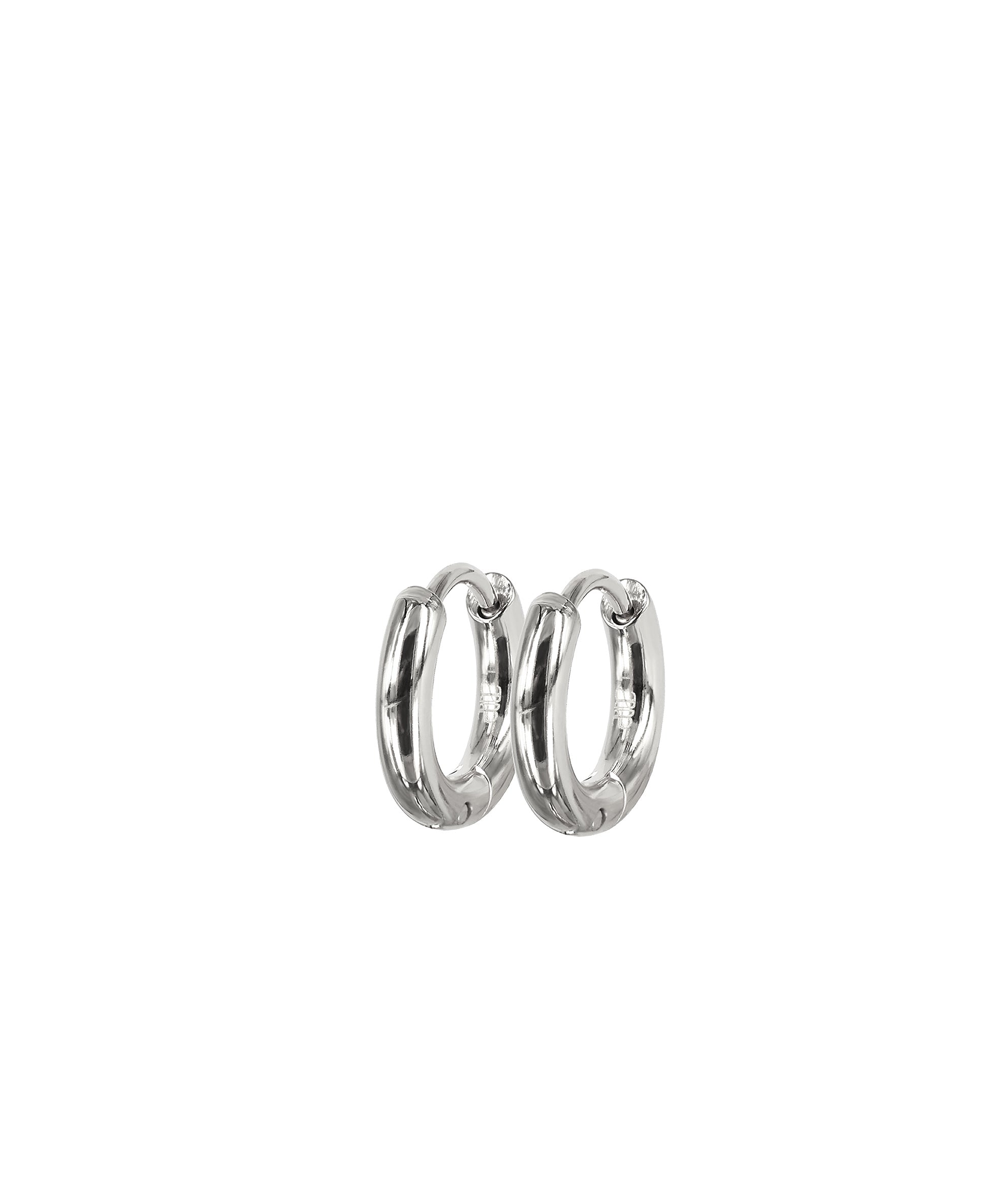 Örhängen Lucy Plain 11mm Stål - Dahlströms Guld