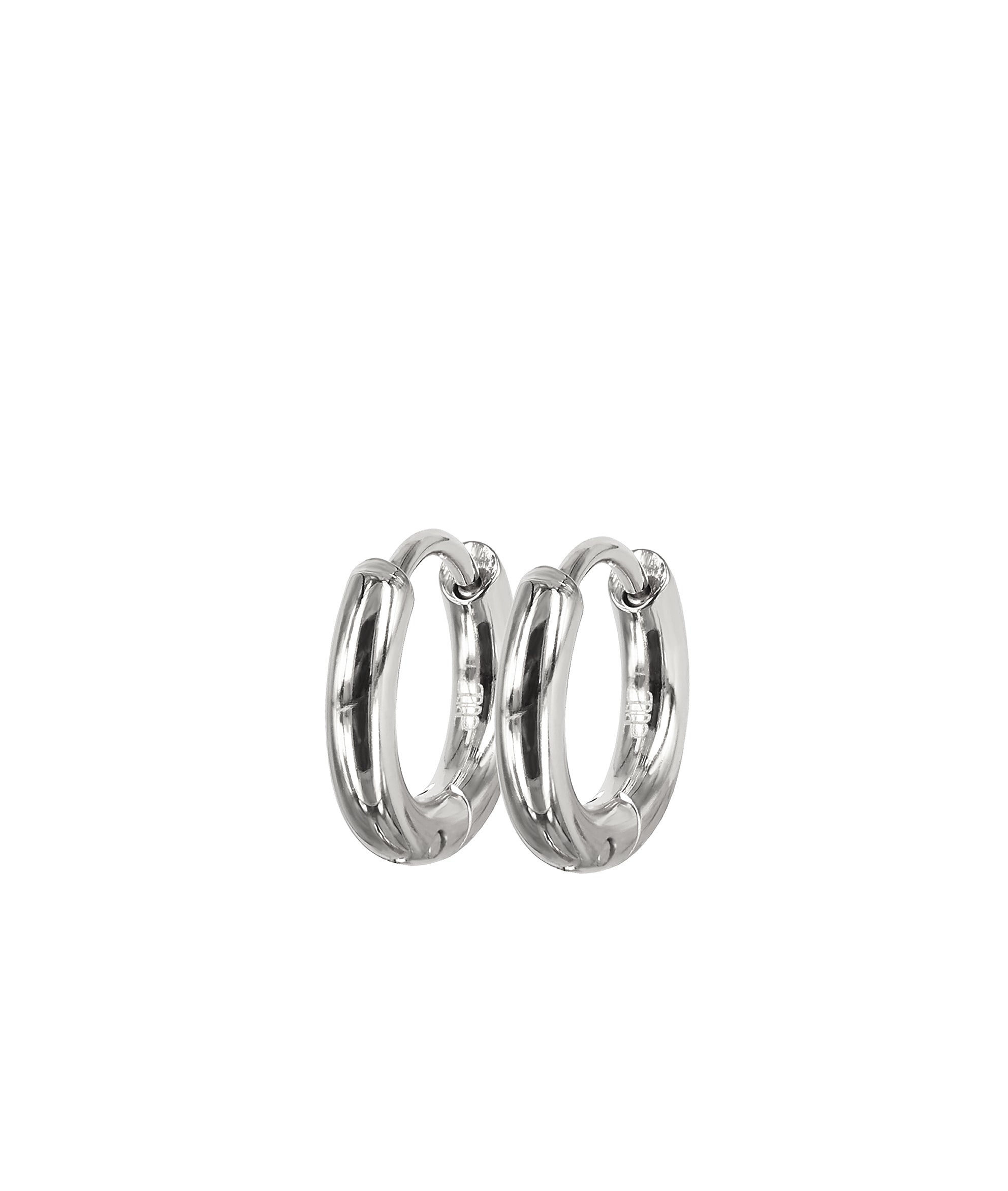 Örhängen Lucy Plain 13mm Stål - Dahlströms Guld