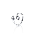 Ring Love Bead Twin Silver