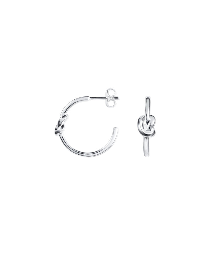 Örhängen Love Knot Hoops Ear