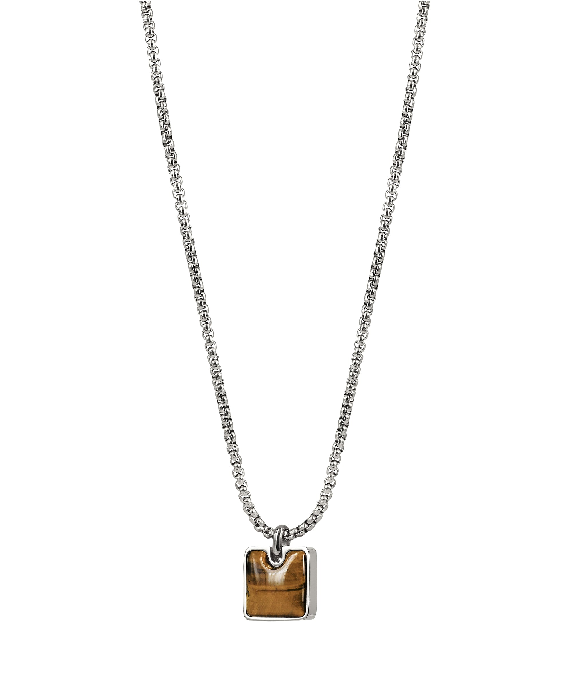 Halsband Neo Stål/Brun - Dahlströms Guld