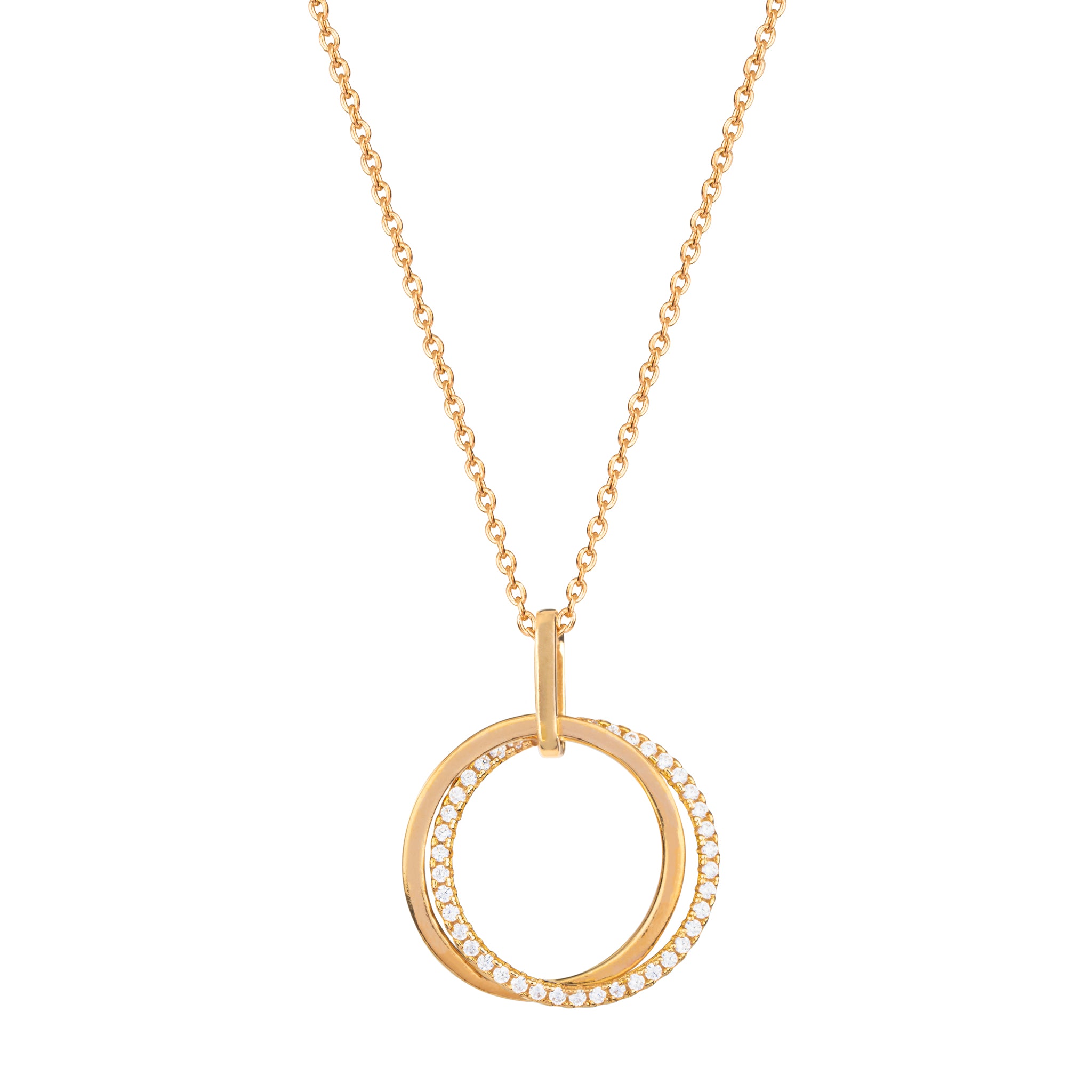 Hängsmycke Guldplätterat Silver med Cubic zirconia - Dahlströms Guld