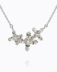Halsband Multi Star Rhodium Crystal - Dahlströms Guld