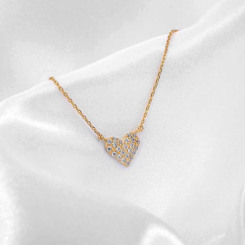 Halsband Glam: Sparkle of Love - Dahlströms Guld