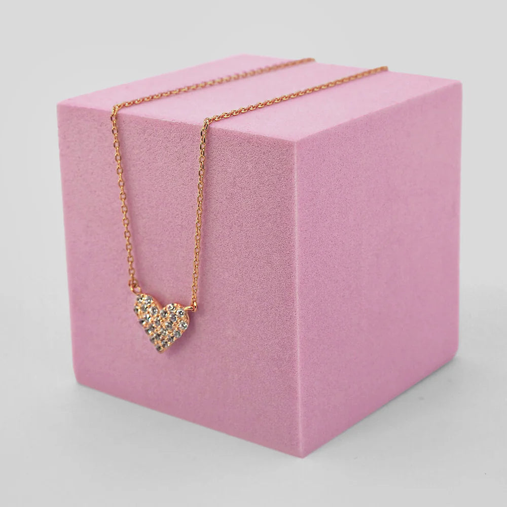 Halsband Glam: Sparkle of Love - Dahlströms Guld