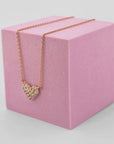 Halsband Glam: Sparkle of Love - Dahlströms Guld