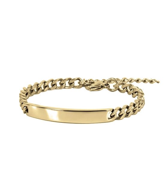 Armband Tom Blank Gold - Dahlströms Guld