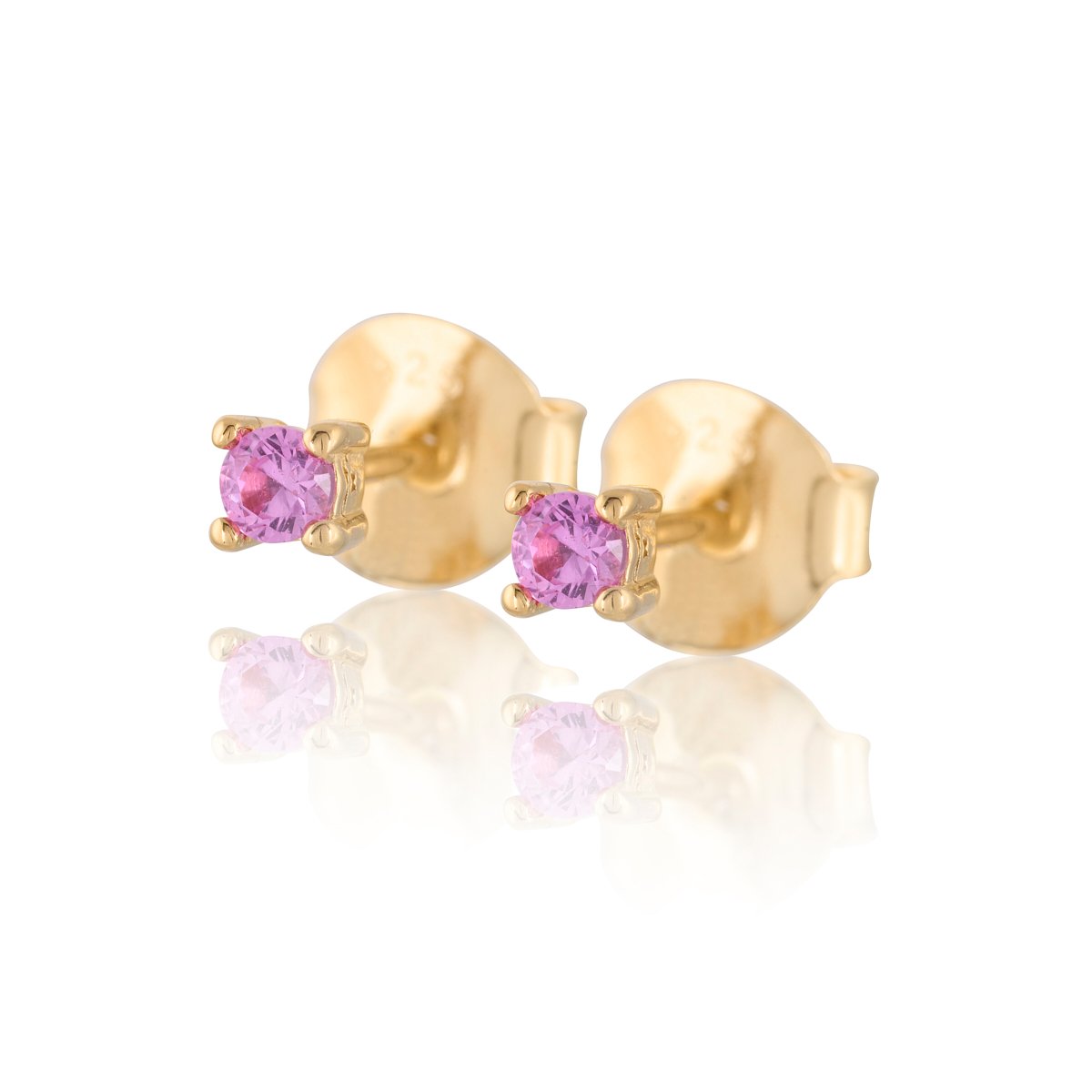 Örhängen Time To Glow Mini XS- Pink - Dahlströms Guld