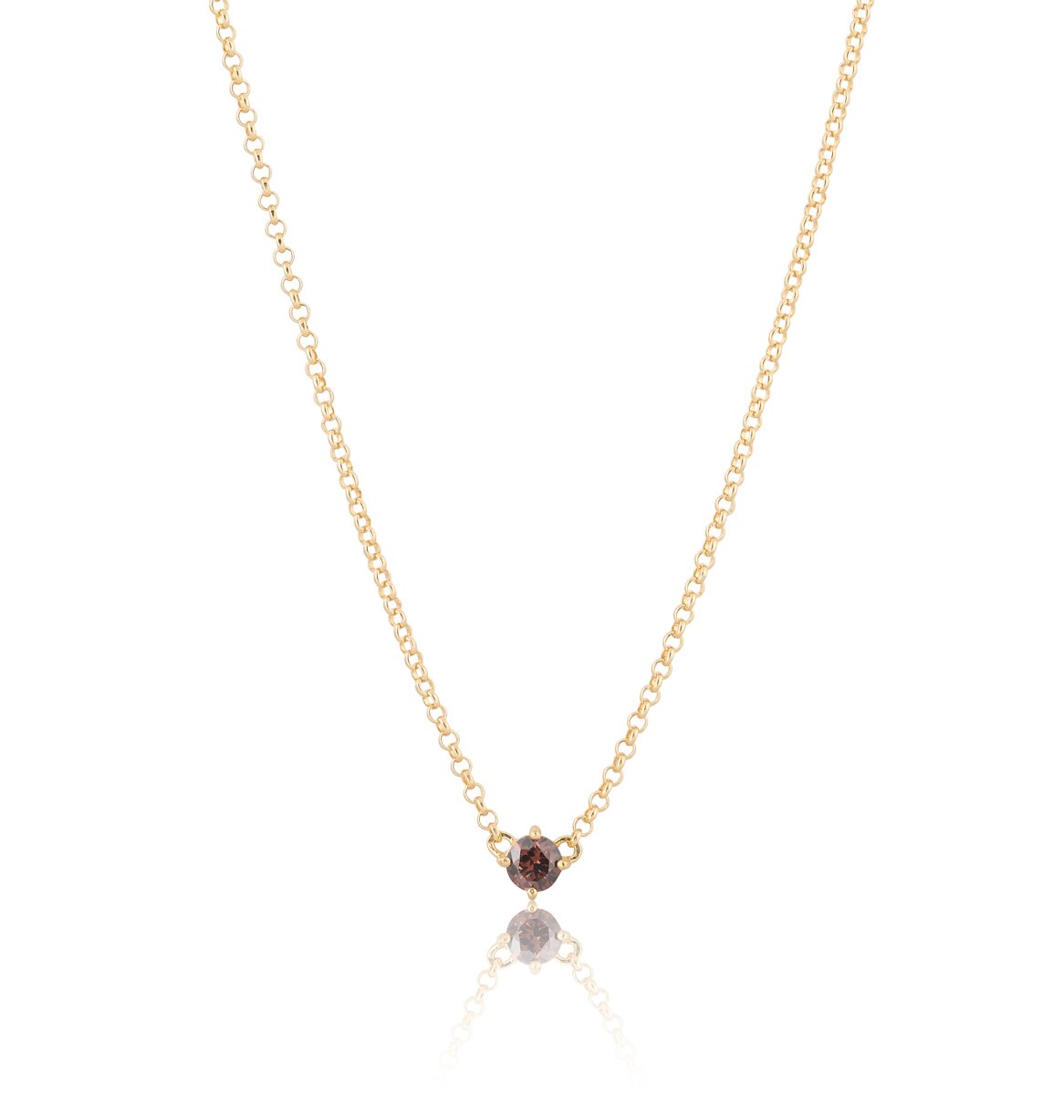 Halsband Time To Glow Mini Smoke - Dahlströms Guld