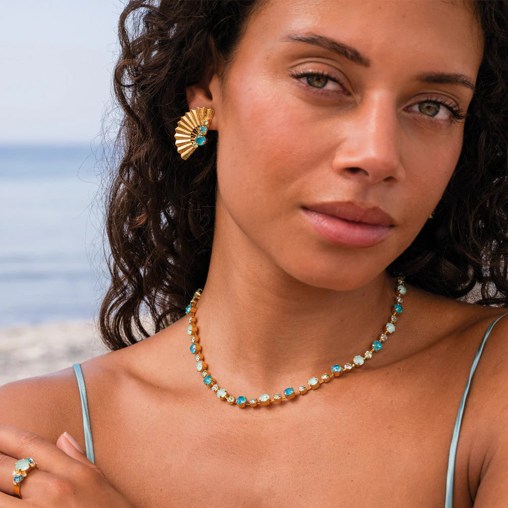 Halsband Calanthe Gold Laguna Combo