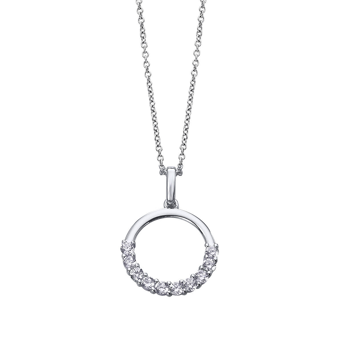 Hängsmycke Silver med Cubic zirconia - Dahlströms Guld