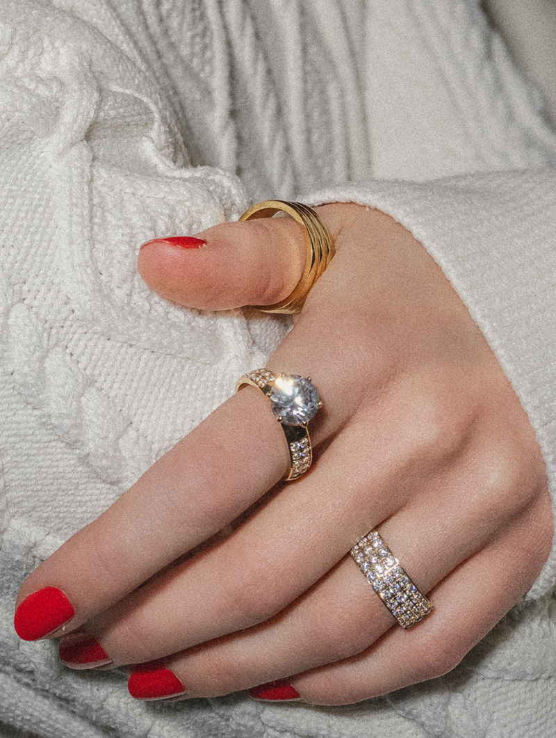 Ring Alice Stål - Dahlströms Guld