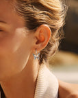 Örhängen Butterfly Hoops Steel