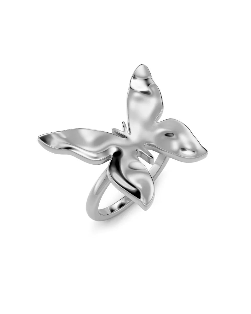 Ring Bytterfly Ring S Steel