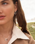 Örhängen Eternal Orbit Earrings Steel