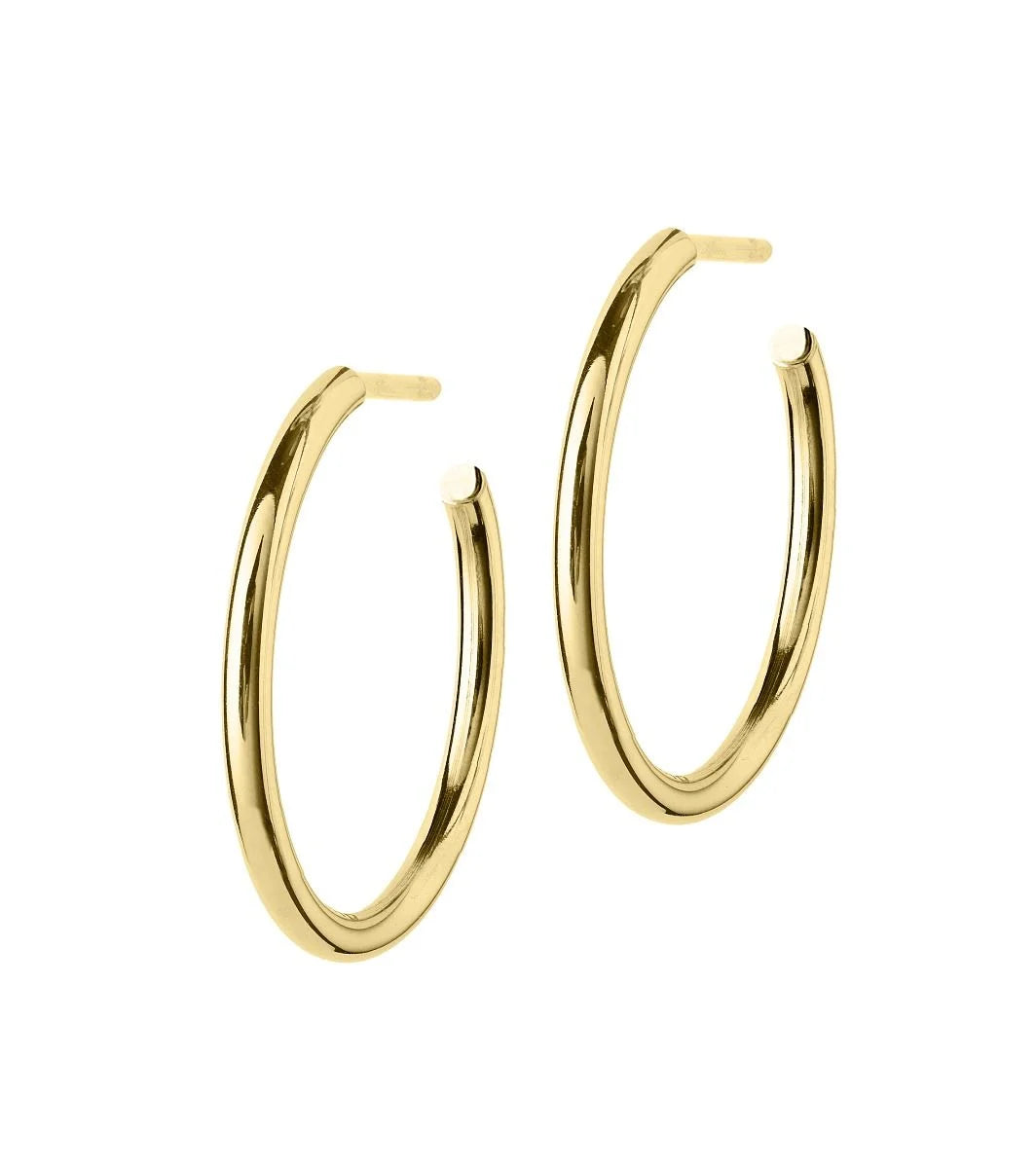 Örhängen Hoops Earrings Gold Medium