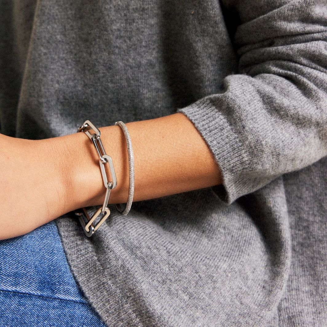 Armband Ivy Maxi Steel - Dahlströms Guld