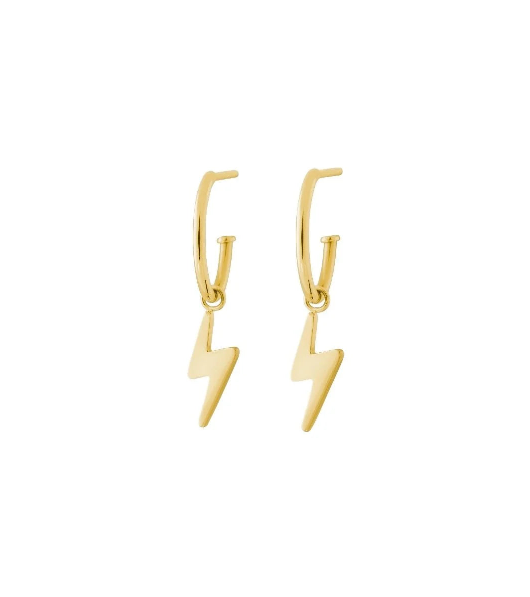 Örhängen Lightning Creoles Gold