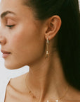 Örhängen Love Note Hoops Gold
