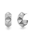 Örhängen Peak Rivet Creoles Steel