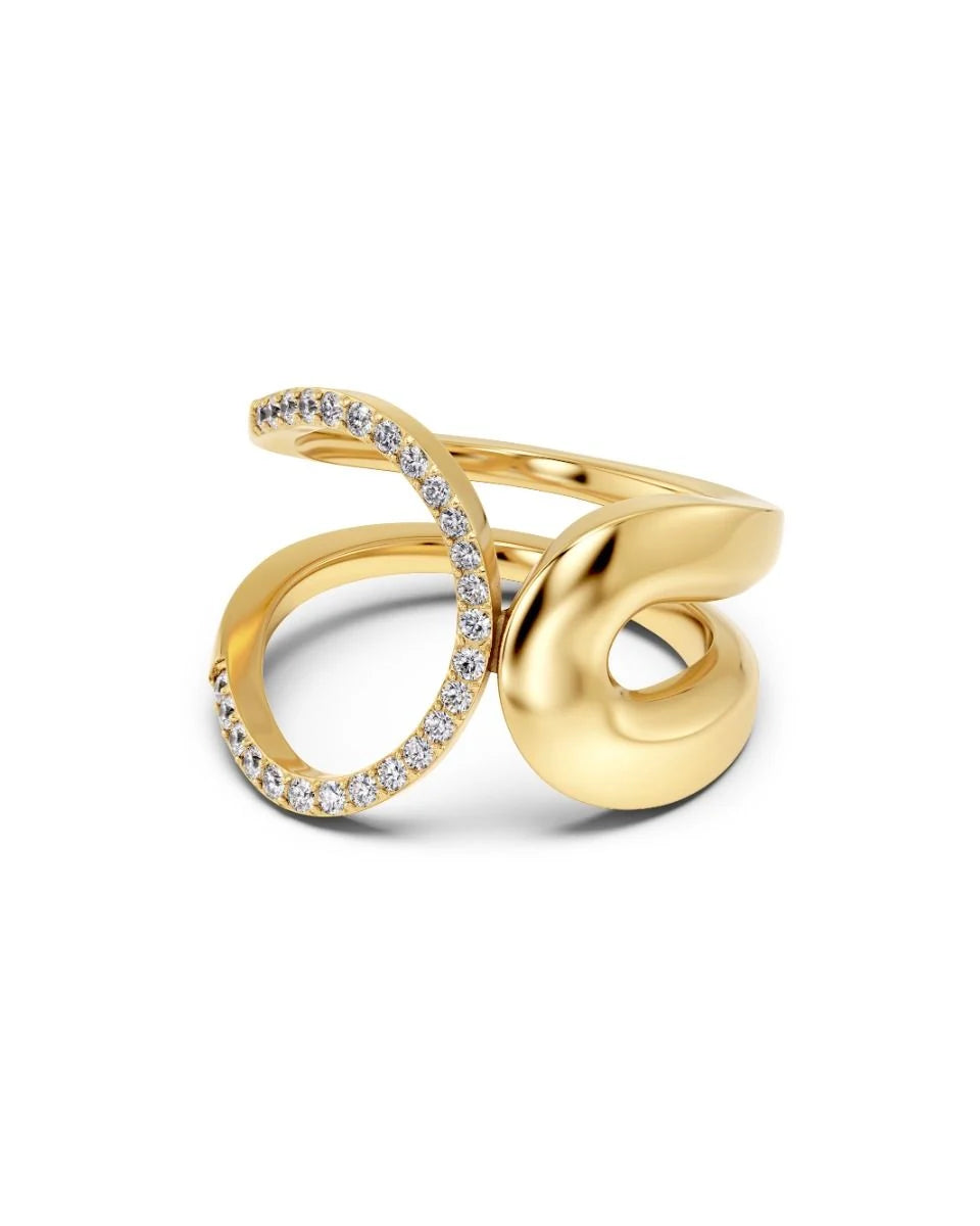 Pliè Ring Gold