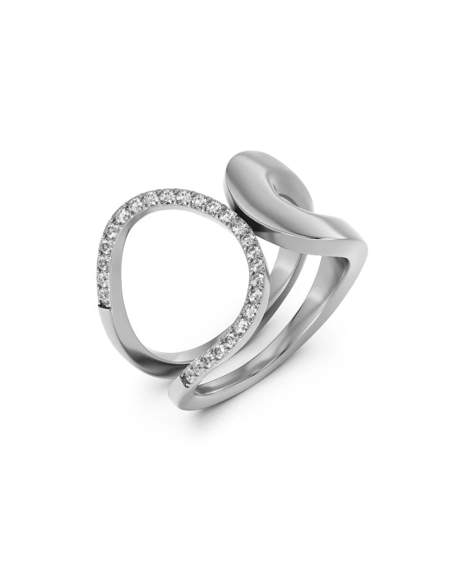 Pliè Ring Steel