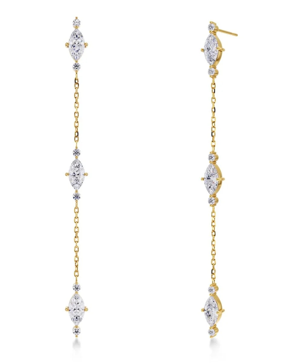 Örhängen Trinny Earrings Gold