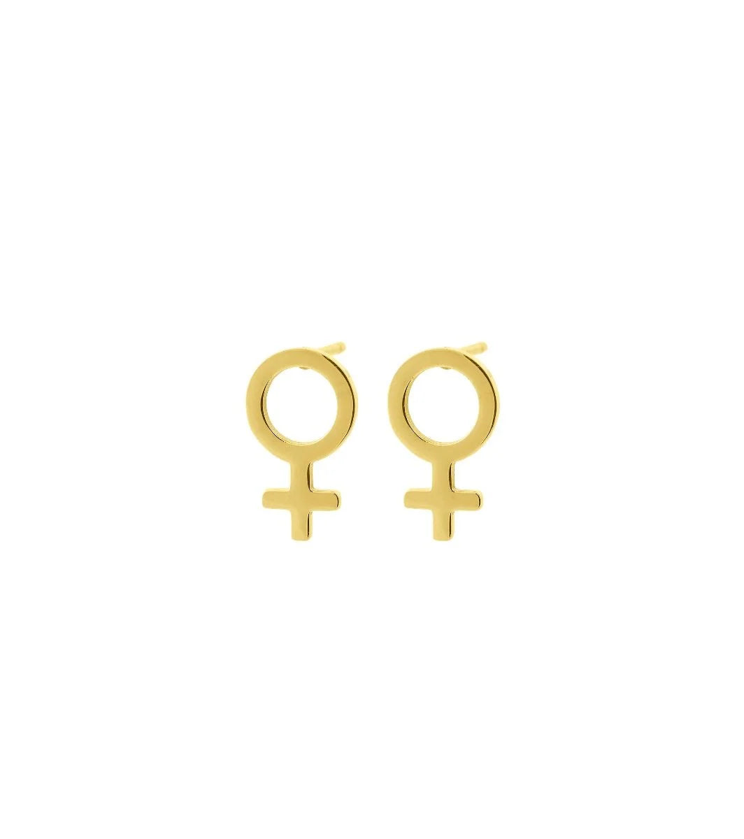 Örhängen Venus Studs Gold