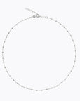 Halsband Emmy Rhodium - Dahlströms Guld
