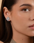 Örhängen Evelyne Earrings Gold / Crystal