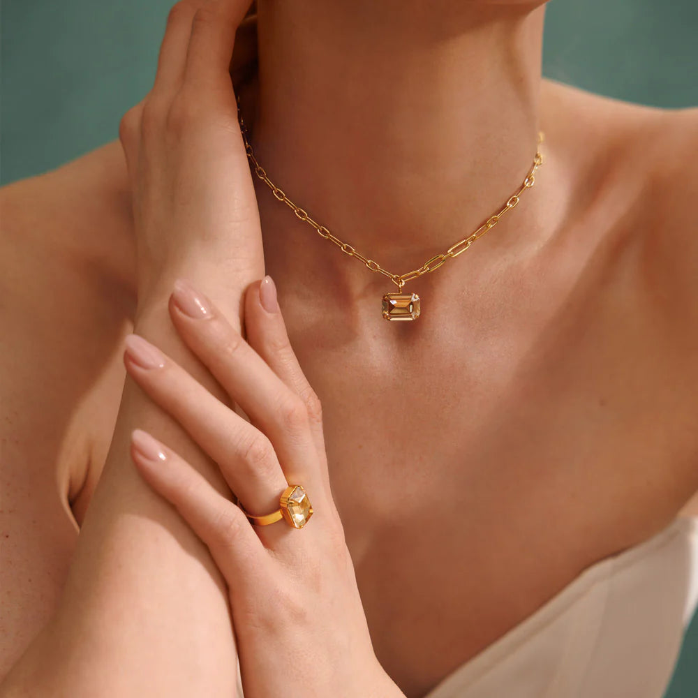 Halsband Mini Lydia Gold Golden Shadow