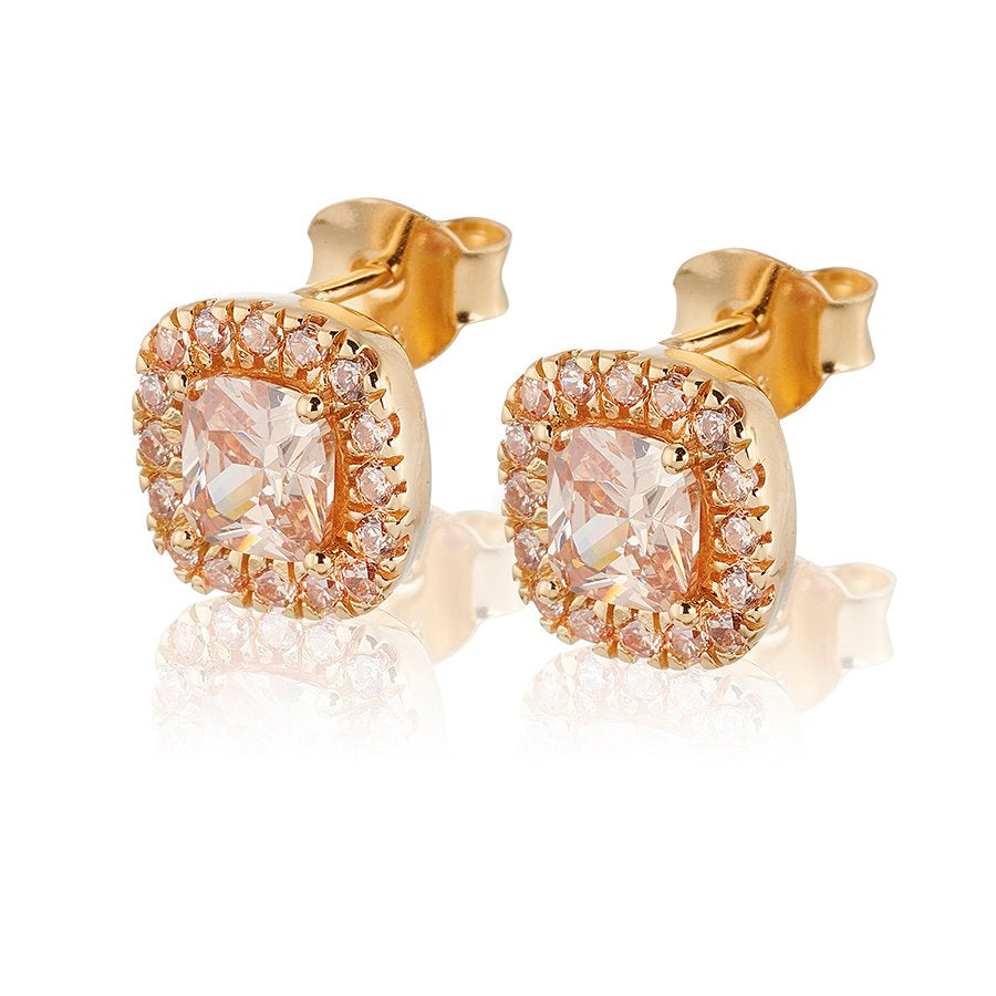 Örhängen Glamorus Studs- Champange - Dahlströms Guld