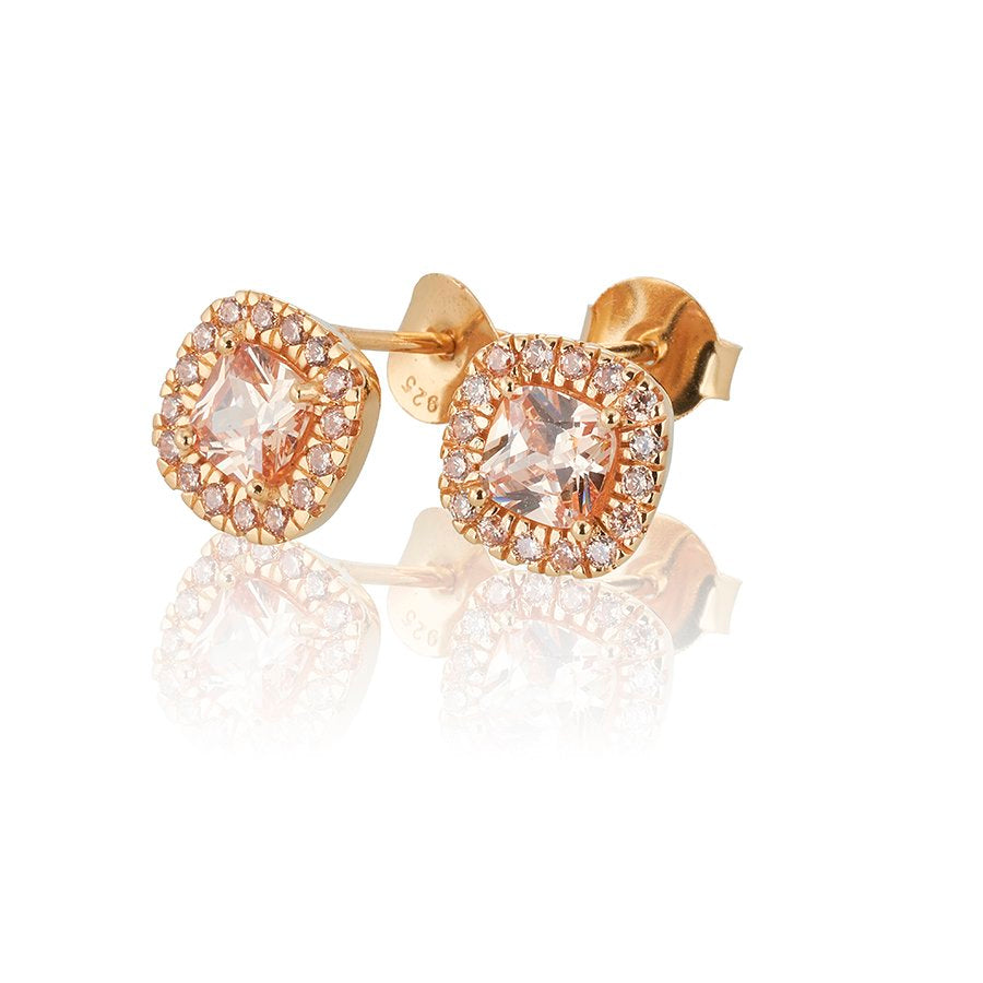 Örhängen Glamorus Studs- Champange - Dahlströms Guld
