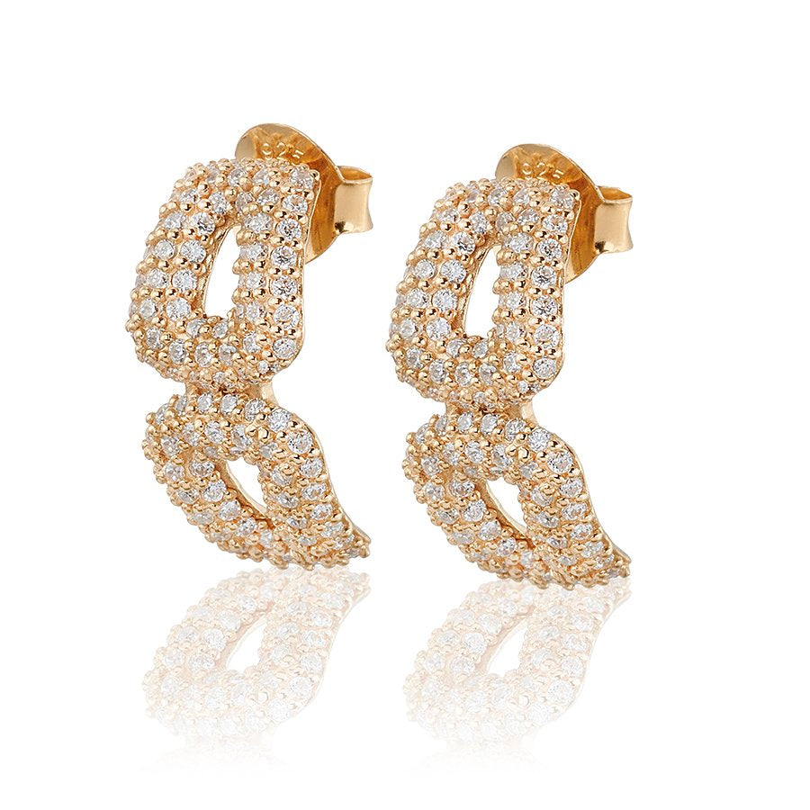Örhängen Classy studs - Dahlströms Guld